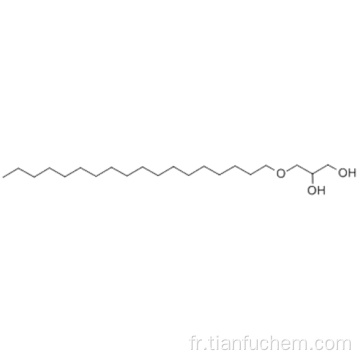 3-octadécoxypropane-1,2-diol CAS 544-62-7